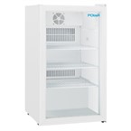 Polar C Series onderbouw displaykoelkast wit 90L
