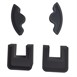 Buffalo rubber voetjes voor planeetmenger 10L (4 stuks)