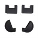 Buffalo rubber voetjes voor planeetmenger 20L (4 stuks)