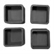 Buffalo rubberen voetjes voor planeetmenger 10L (4 stuks)