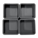 Buffalo rubber voeten voor planeetmenger 20L (4 stuks)