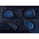 Olympia Luna aardewerk driehoekige borden middernachtblauw 207x158mm (6 stuks)