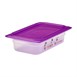 Cambro Safetrak IML polypropyleen voedselopslagbak 1/4 GN