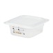 Cambro Safetrak IML polypropyleen voedselopslagbak 1/6 GN