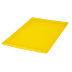Cambro Safetrak IML polypropyleen afsluitdeksel geel 1/1 GN