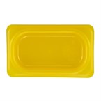 Cambro Safetrak IML polypropyleen afsluitdeksel geel 1/9 GN