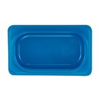 Cambro Safetrak IML polypropyleen afsluitdeksel blauw 1/9 GN