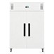 Polar G-serie vrieskast staand dubbeldeurs wit 1152L