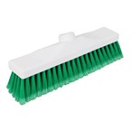 Jantex zachte hygiëne bezemkop groen 300mm