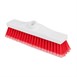 Jantex hygiënische bezemkop zachte borstelharen rood 300mm