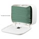 Jantex ABS kunststof handdoekdispenser slank wit