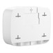 Jantex ABS kunststof handdoekdispenser slank wit