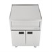 Buffalo 600 Series RVS neutrale werktafel met kast 600mm