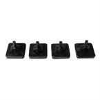 Buffalo foodprocessor rubberen voetjes (4 stuks)