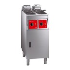FriFri Super Easy friteuse 422 dubbel met filter 2x7,5 tot 9L 2x11kW