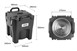 Vogue geïsoleerde soepcontainer zwart 20L