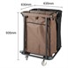 Jantex 2 compartiment wasmand op wielen 2x100L