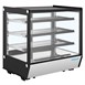 Polar G-Series vierkante glazen koelwerkbank display 185L