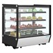 Polar G-Series vierkante glazen koelwerkbank display 185L