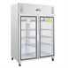 Polar G-Series staande dubbeldeurs gastro displaykoelkast 1200L