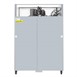 Polar G-Series staande dubbeldeurs gastro displaykoelkast 1200L