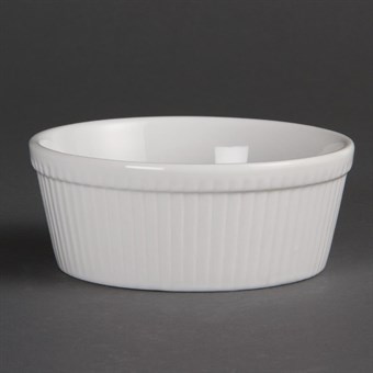 Olympia Whiteware ronde taartschaal 5,3x13,4cm (6 stuks)