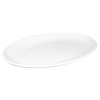 Olympia Kristallon melamine ovale coupeborden 30,5cm (12 stuks)