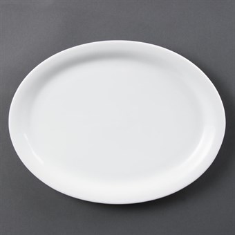 Olympia Whiteware ovale serveerschaal 29,2cm (6 stuks)