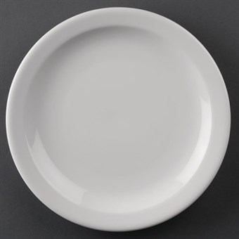 Olympia Athena borden met smalle rand 20,5cm (12 stuks)