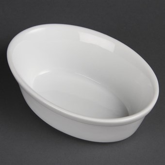 Olympia Whiteware ovale schaaltjes 16,1cm (6 stuks)