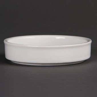 Olympia Whiteware stapelbare tapasschaaltjes 10,2cm (6 stuks)