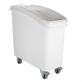 Vogue polypropyleen ingredientenbak met schep 81ltr