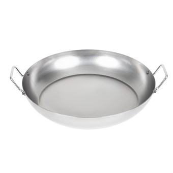 Vogue carbonstalen paellapan 40cm