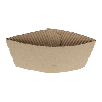 Golfkartonnen beker sleeves voor 35cl en 45cl bekers (1000 stuks)