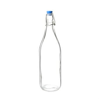 Olympia glazen waterflessen 1L (6 stuks)