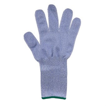 Blauwe snijbestendige handschoen