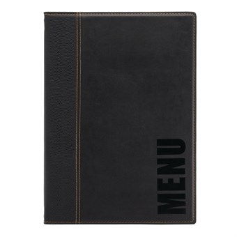 Securit Trendy menumap A4 zwart