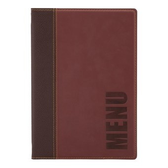 Securit menumappen Trendy wijnrood
