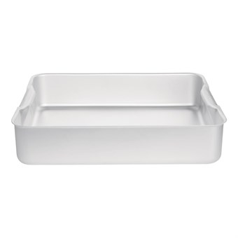 Vogue extra diepe aluminium braadslede 47cm