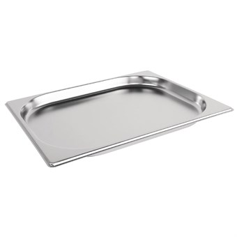 Vogue roestvrijstalen 1/2 gastronorm bak 20mm