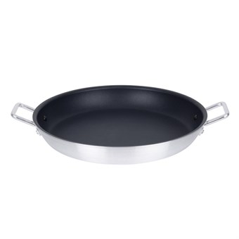 Vogue anti-aanbak aluminium paellapan 45cm
