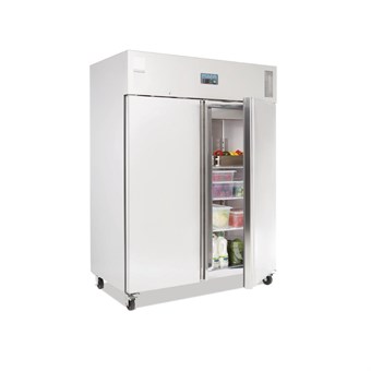 Polar U-serie professionele 2-deurs koeling RVS 1300L