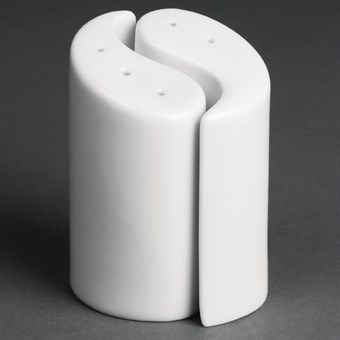 Olympia peper- en zoutvaatjes Yin Yang 9,5cm (12 stuks)