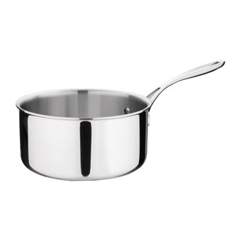 Vogue roestvrij staal & aluminium tri-wand steelpan 20 cm