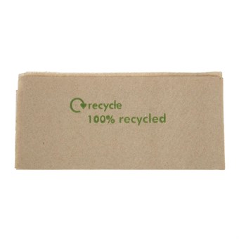 Composteerbare servetten van kraftpapier 32x30cm (6000 stuks)