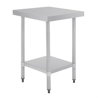 Vogue RVS werktafels zonder achteropstand 70cm diep