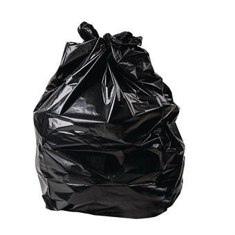 Jantex vuilniszakken zwart 70L / 20kg (200 stuks)