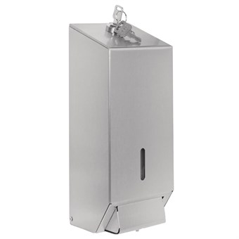 Jantex roestvrijstalen zeepdispenser 1 liter
