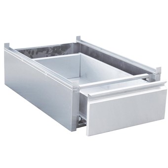 Gastro M RVS lade voor onderbouw 19(h)x40(b)x58,5(d)