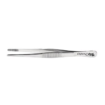 RVS micro pincet met ronde punt 16cm